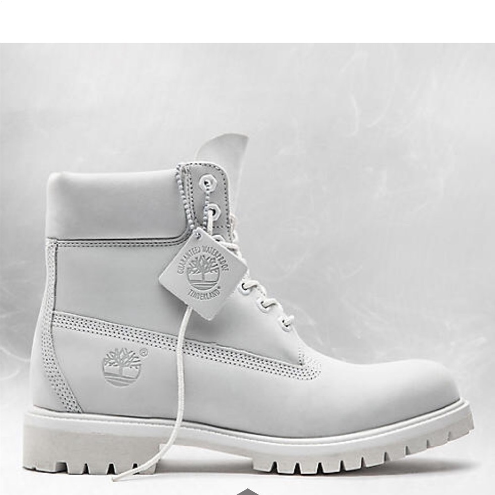 Timberland limited release ghosts white boots